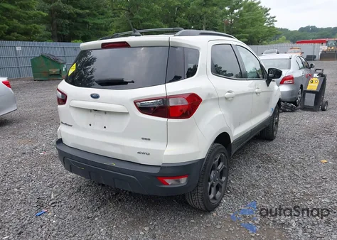 2018 Ford Ecosport Ses z USA, uszkodzony, nr VIN MAJ6P1CL8JC211616